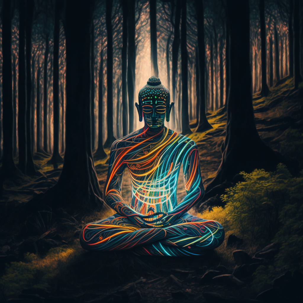 The enlightened Buddha
